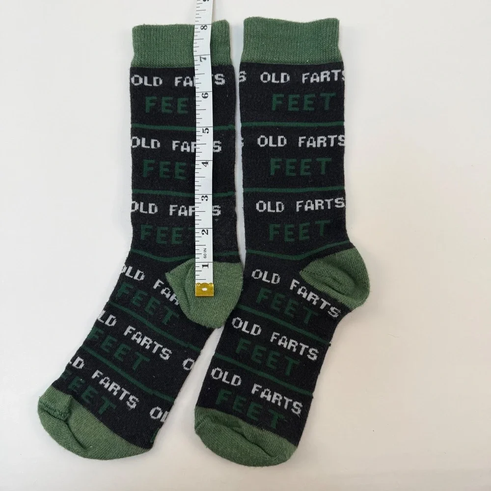 Old Fart Socks‎ Black Cotton Pair Gift For Him Funny Novelty Gift